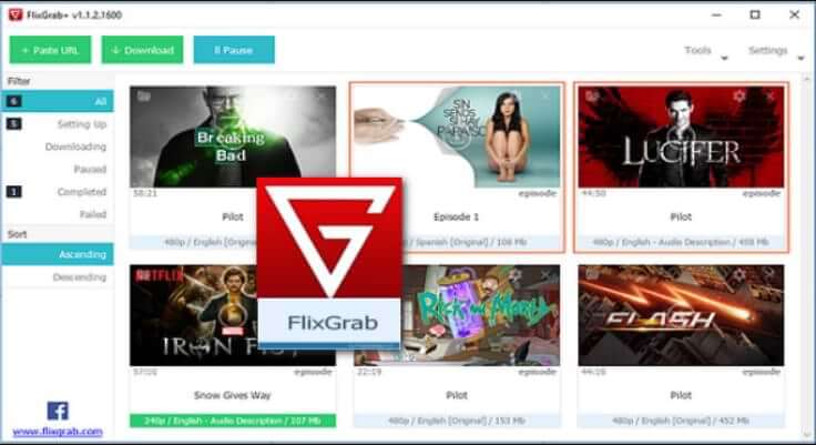 FlixGrab Crack Latest Version With Activation Key