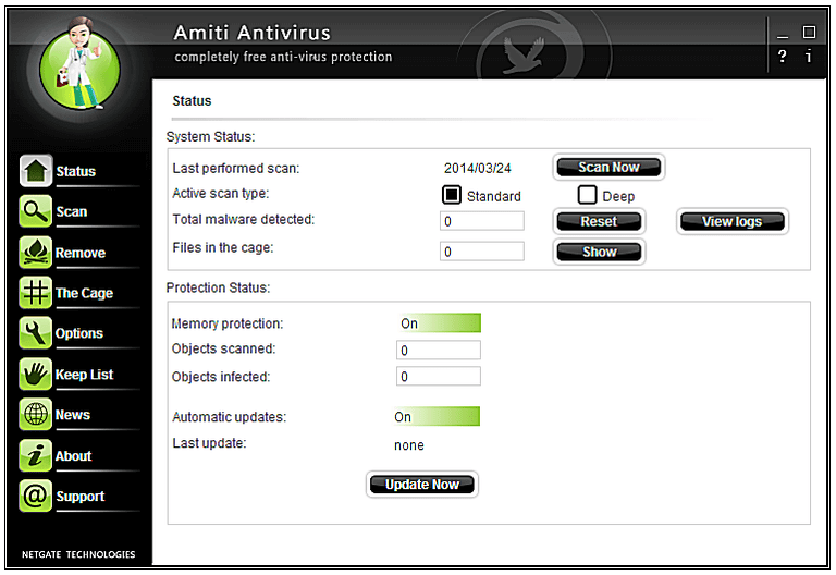 NETGATE Amiti Antivirus Crack Latest Version With Serial Key