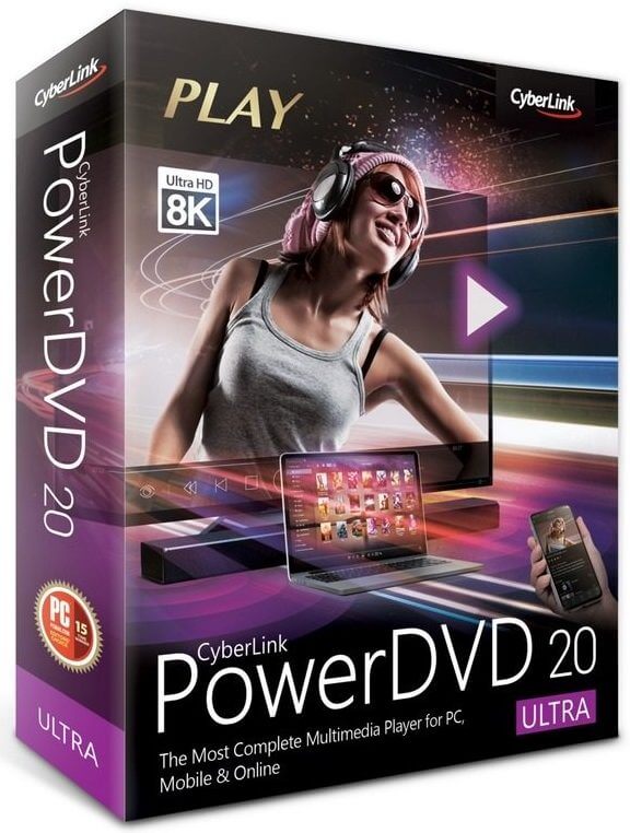 CyberLink PowerDVD Ultra Portable Latest Version With Serial Key